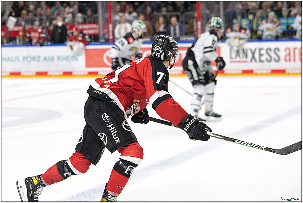 PENNY DEL;  Koelner Haie - Krefeld Pinguins; Koeln, 31.10.2021